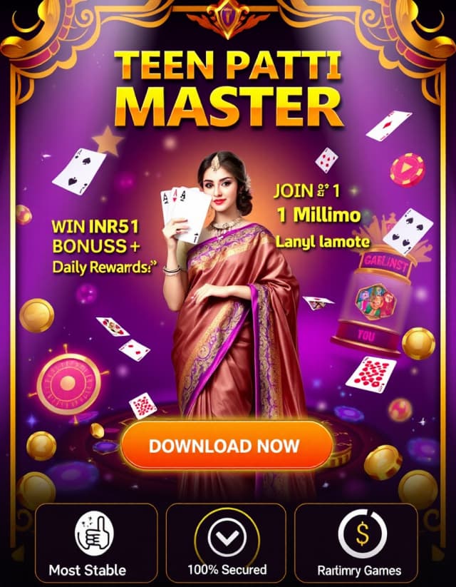 Teen Patti Master Apk Download Banner